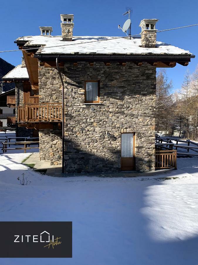 Zitelli Aosta Villa Cogne Eksteriør billede