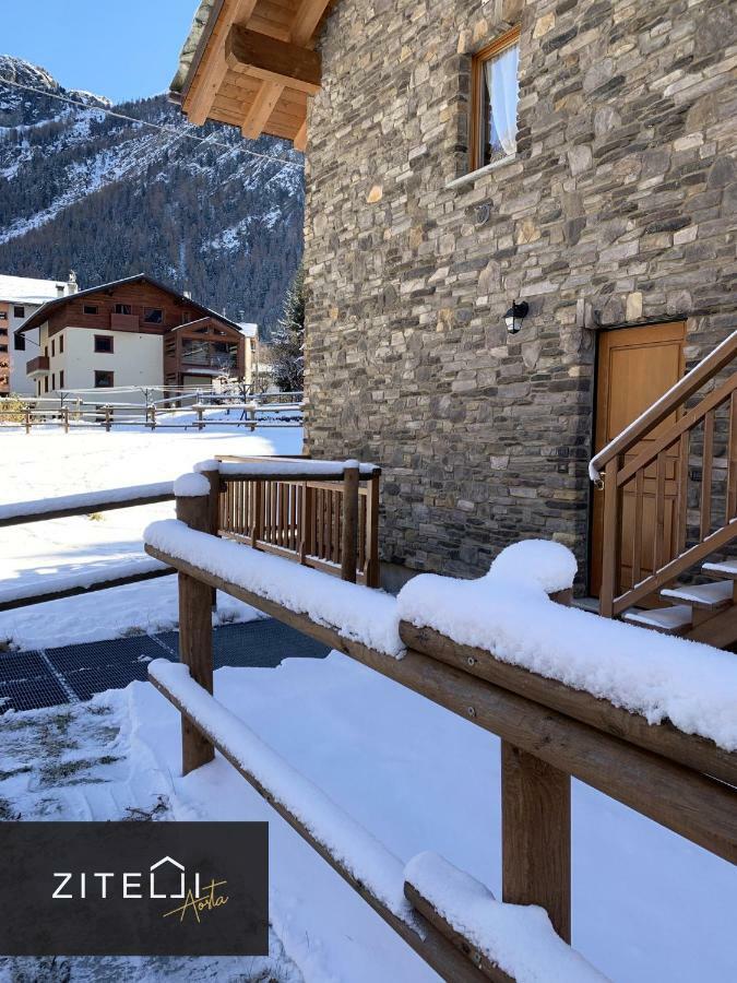 Zitelli Aosta Villa Cogne Eksteriør billede